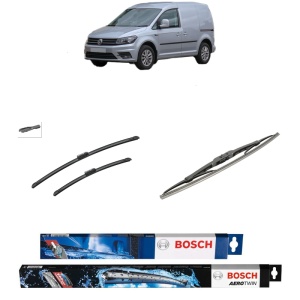 Set 3 stergatoare VOLKSWAGEN CADDY ALLTRACK IV Box Body/MPV (SAA) din 2015-2020, Bosch Aerotwin, din cauciuc siliconat rezistent