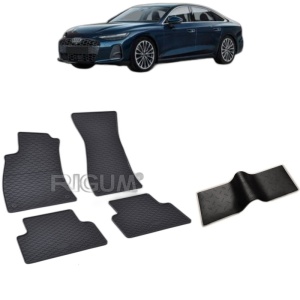 Set 5 covorase auto AUDI A6 C9 MHEV FABRICATIE 2025 - 2026, cu covoras tunel median, Caroserie SEDAN