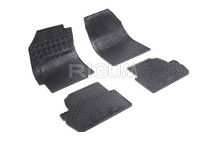 Set 5 covorase auto JEEP COMPASS II din 08.2017 - 2026, cu covoras tunel median, Caroserie SUV INCLUSIV FACELIFT - Img 2