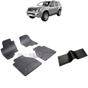 Set 5 covorase auto NISSAN PATHFINDER din 2005 - 2010, cu covoras tunel median, Caroserie SUV