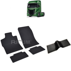 Set 5 covorase auto PEUGEOT 308 HYBRID din 2022 - 2026, cu covoras tunel median, Caroserie COMBI