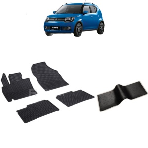 Set 5 covorase auto SUZUKI IGNIS III din 01.2017 - 2026, cu covoras tunel median, Caroserie HATCHBACK