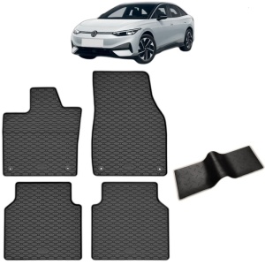 Set 5 covorase auto VOLKSWAGEN ID.7 FABRICATIE 08.2023 - 2026, cu covoras tunel median, Caroserie HATCHBACK