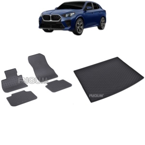 Set Covorase Auto Si Tavita Portbagaj BMW X2 U10 din 03.2024 - 2026, caroserie suv,