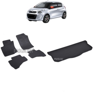 Set Covorase Auto Si Tavita Portbagaj CITROEN C1 II din 07.2014 - 11.2021, caroserie hatchback,