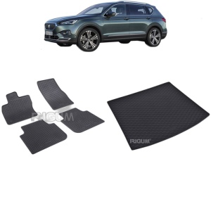 Set Covorase Auto Si Tavita Portbagaj SEAT TARRACO din 10.2018 - 2026, caroserie suv, PORTBAGAJ SUPERIOR