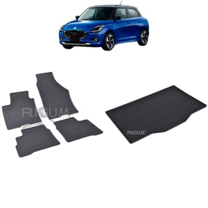 Set Covorase Auto Si Tavita Portbagaj SUZUKI SWIFT MHEV din 04.2024 - 2026, caroserie hatchback,