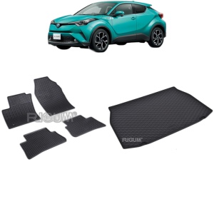 Set Covorase Auto Si Tavita Portbagaj TOYOTA C-HR HYBRID din 01.2017 - 12.2023, caroserie suv, PORTBAGAJ SUPERIOR