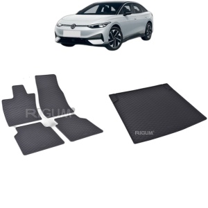 Set Covorase Auto Si Tavita Portbagaj VOLKSWAGEN ID .7 din 08.2023 - 2026, caroserie hatchback, PORTBAGAJ INFERIOR SI SUPERIOR