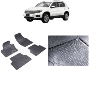 Set Covorase Auto Si Tavita Portbagaj VOLKSWAGEN TIGUAN I din 07.2007 - 04.2016, caroserie suv,