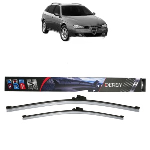Set stergatoare auto ALFA ROMEO 156 Sportwagon (932_) din 1997-2006, Derby, din cauciuc siliconat rezistent