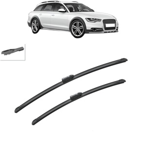 Set stergatoare auto AUDI A4 Allroad B8 (8KH) din 2009-2016, Bosch Aerotwin, din cauciuc siliconat rezistent - Img 8