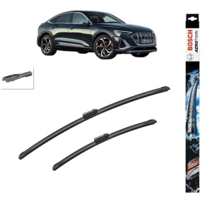 Set stergatoare auto AUDI Q4 E-TRON SUV (F4B) din 2021, Bosch Aerotwin, din cauciuc siliconat rezistent
