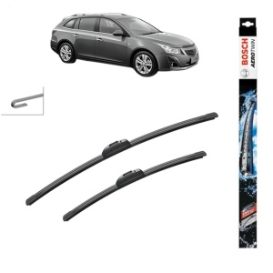 Set stergatoare auto CHEVROLET CRUZE Station Wagon (J308) din 2012-2015, Bosch Aerotwin Retrofit, din cauciuc siliconat rezistent