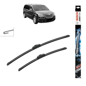 Set stergatoare auto CHRYSLER GRAND VOYAGER V (RT) din 2008-2011, Bosch Aerotwin Retrofit, din cauciuc siliconat rezistent