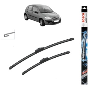 Set stergatoare auto CITROEN C3 I (FC_, FN_) din 2002-2012, Bosch Aerotwin Retrofit, din cauciuc siliconat rezistent