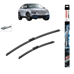Set stergatoare auto CITROEN C4 III (BA_, BB_, BC_) din 2020-2024, Bosch Aerotwin, din cauciuc siliconat rezistent