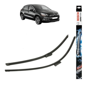 Set stergatoare auto CITROEN DS4 (NX_) din 2011-2015, Bosch Aerotwin, din cauciuc siliconat rezistent