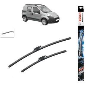Set stergatoare auto CITROEN NEMO MPV din 2009-2015, Bosch Aerotwin, din cauciuc siliconat rezistent