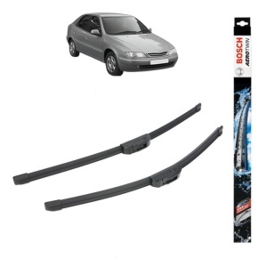 Set stergatoare auto CITROEN XSARA (N1) din 1997-2005, Bosch Aerotwin Retrofit, din cauciuc siliconat rezistent