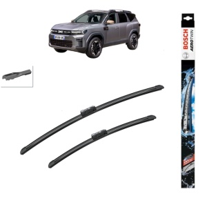 Set stergatoare auto DACIA BIGSTER din 2024-2025, Bosch Aerotwin, din cauciuc siliconat rezistent