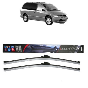 Set stergatoare auto DODGE CARAVAN din 1995-2001, Derby, din cauciuc siliconat rezistent