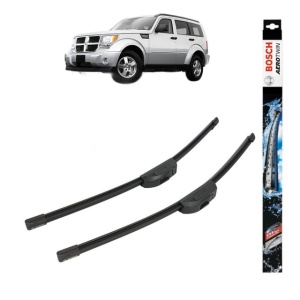 Set stergatoare auto DODGE NITRO VAN (KA) din 2006-2011, Bosch Aerotwin Retrofit, din cauciuc siliconat rezistent