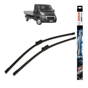 Set stergatoare auto FIAT DUCATO Platform/Chassis (250_) din 2006-2023, Bosch Aerotwin, din cauciuc siliconat rezistent
