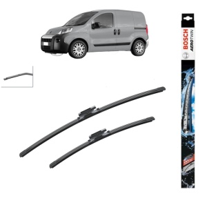 Set stergatoare auto FIAT FIORINO Box Body/MPV (225_) din 2007-2015, Bosch Aerotwin, din cauciuc siliconat rezistent