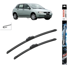 Set stergatoare auto FIAT STILO VAN (192_) din 2001-2008, Bosch Aerotwin Retrofit, din cauciuc siliconat rezistent