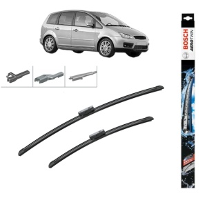 Set stergatoare auto FORD FOCUS C-MAX (DM2) din 2003-2007, Bosch Aerotwin Multi, din cauciuc siliconat rezistent