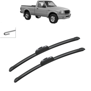 Set stergatoare auto FORD RANGER (ER, EQ, R_) din 1999-2006, Bosch Aerotwin Retrofit, din cauciuc siliconat rezistent - Img 7
