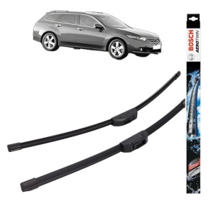 Set stergatoare auto HONDA ACCORD VIII Estate (CW) din 2008-2015, Bosch Aerotwin Retrofit, din cauciuc siliconat rezistent