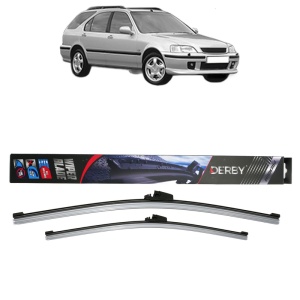 Set stergatoare auto HONDA CIVIC VI Aerodeck (MB, MC) din 1998-2001, Derby, din cauciuc siliconat rezistent