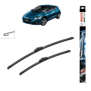 Set stergatoare auto HONDA CR-Z (ZF) din 2010-2013, Bosch Aerotwin Retrofit, din cauciuc siliconat rezistent