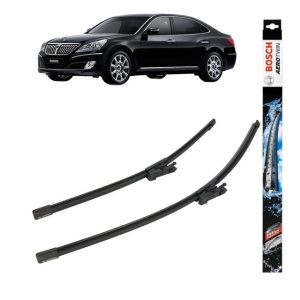 Set stergatoare auto HYUNDAI EQUUS / CENTENNIAL (VI) din 2009-2016, Bosch Aerotwin, din cauciuc siliconat rezistent