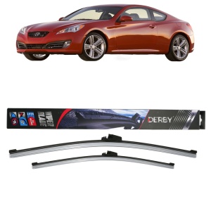 Set stergatoare auto HYUNDAI GENESIS Coupe din 2008-2014, Derby, din cauciuc siliconat rezistent