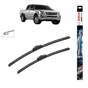 Set stergatoare auto ISUZU D-MAX I Platform/Chassis (TFR, TFS) din 2007-2012, Bosch Aerotwin Retrofit, din cauciuc siliconat rezistent