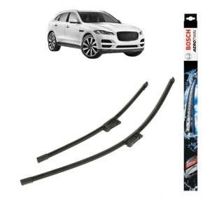 Set stergatoare auto JAGUAR F-PACE (X761) din 2015-2023, Bosch Aerotwin, din cauciuc siliconat rezistent