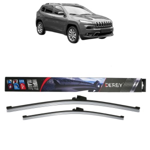 Set stergatoare auto JEEP CHEROKEE (KL) din 2013-2018, Derby, din cauciuc siliconat rezistent
