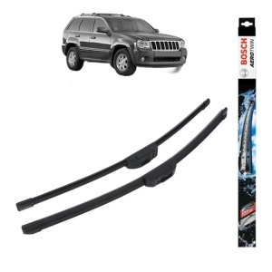 Set stergatoare auto JEEP GRAND CHEROKEE III (WH, WK) din 2004-2011, Bosch Aerotwin Retrofit, din cauciuc siliconat rezistent
