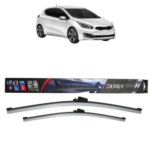 Set stergatoare auto KIA CEED Hatchback Van (CD) din 2018-2020, Derby, din cauciuc siliconat rezistent