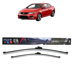 Set stergatoare auto KIA CERATO KOUP II (TD) din 2010-2013, Derby, din cauciuc siliconat rezistent
