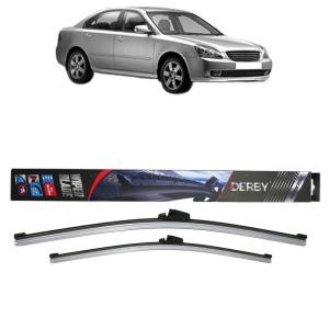 Set stergatoare auto KIA MAGENTIS II (MG) din 2005-2010, Derby, din cauciuc siliconat rezistent