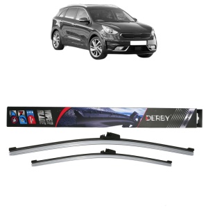 Set stergatoare auto KIA NIRO I (DE) din 2016-2022, Derby, din cauciuc siliconat rezistent