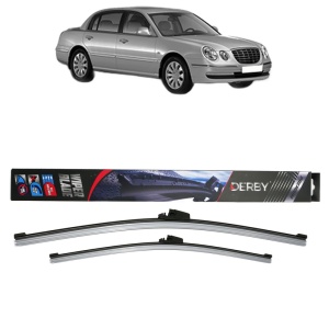 Set stergatoare auto KIA OPIRUS (GH) din 2003-2012, Derby, din cauciuc siliconat rezistent