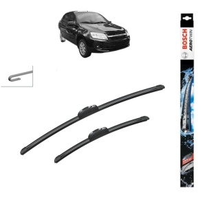 Set stergatoare auto LADA GRANTA (2190_) din 2021, Bosch Aerotwin Retrofit, din cauciuc siliconat rezistent