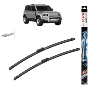 Set stergatoare auto LAND ROVER DEFENDER Van (L663) din 2020-2024, Bosch Aerotwin, din cauciuc siliconat rezistent