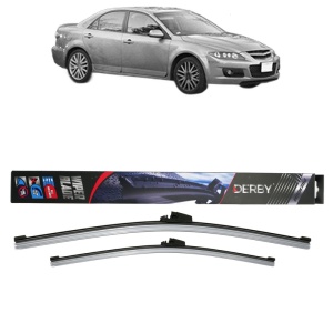 Set stergatoare auto MAZDA 6 Hatchback (GG) din 2002-2007, Derby, din cauciuc siliconat rezistent