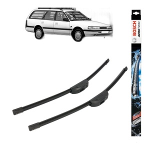 Set stergatoare auto MAZDA 626 III Station Wagon (GV) din 1987-1997, Bosch Aerotwin Retrofit, din cauciuc siliconat rezistent